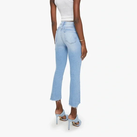 MOTHER the Insider Crop Step Fray Jeans - Picture 3 of 7